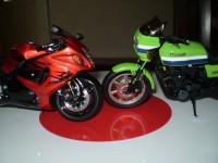 maquette moto ancienne